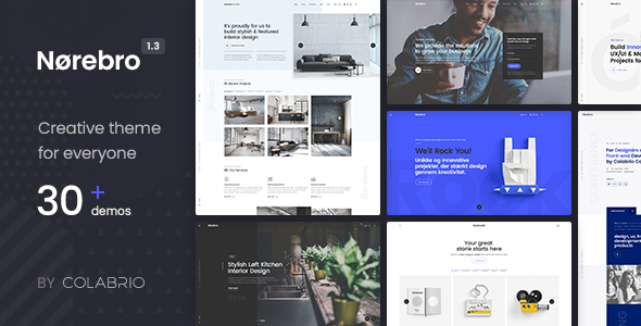 Norebro v1.3 - Creative Multipurpose WordPress Theme