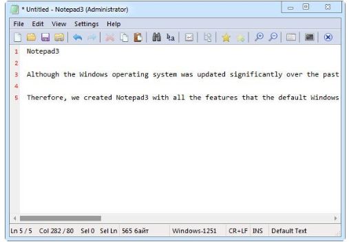Download Notepad3 v6.25.822.1
