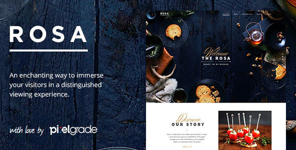 ROSA v2.9.0 - An Exquisite Restaurant WordPress Theme