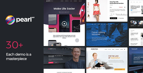Pearl WP v2.9 - Corporate Business WordPress Theme