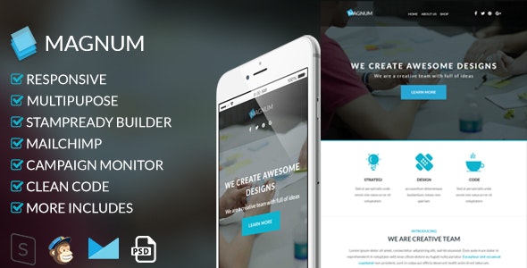 Magnum v1.0 - Responsive Email Template