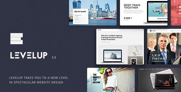 LEVELUP v1.1.35 - Responsive Creative Multipurpose Theme