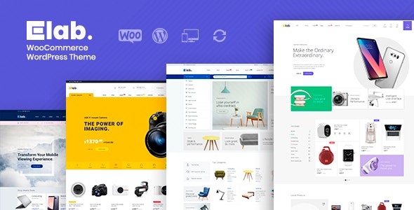 eLab v1.2.1 - WooCommerce Marketplace WordPress Theme