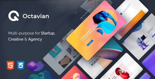 Octavian v1.1 - Multipurpose Creative HTML5 Template