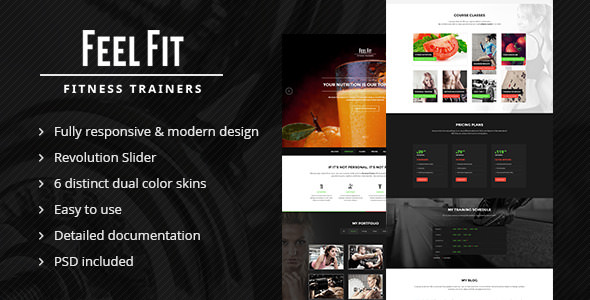 Download Personal Trainer – One Page HTML5 Template | Free Nulled Scripts
