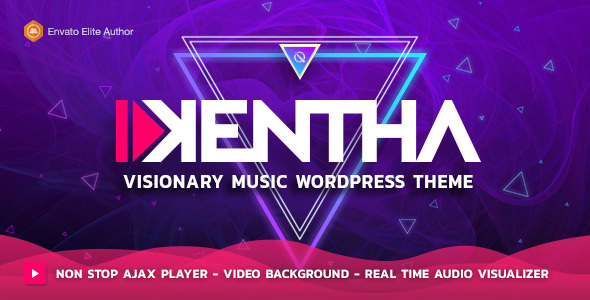 Kentha v1.6.2 - Visionary Music WordPress Theme