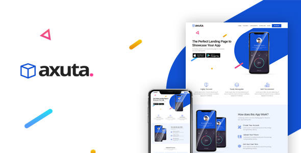 Download Axuta – App Landing Page Template | Free Nulled Scripts