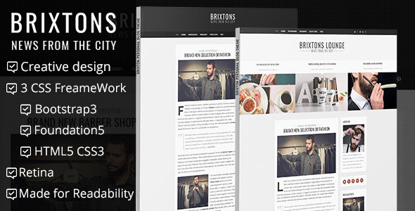 Download Brixton – Minimal & Personal HTML Blog Template | Free Nulled Scripts