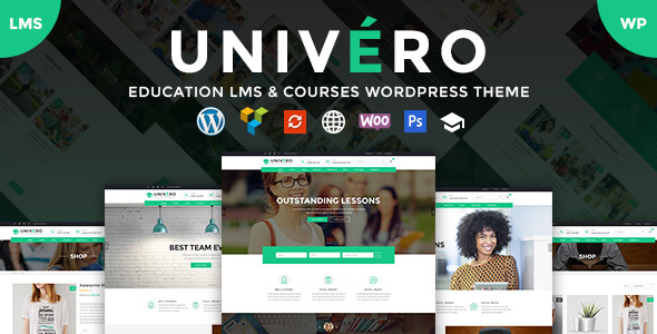 Univero v1.5 - Education LMS & Courses WordPress Theme