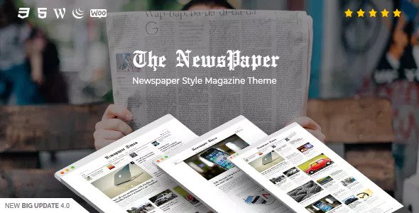 NewsPaper v4.0 - News & Magazine WordPress Theme