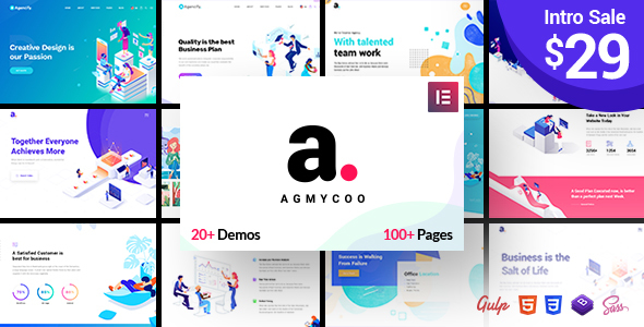 Agmycoo v1.1 - Isometric Creative Digital Agency