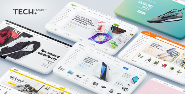 Techmarket v1.2.9 - Multi-demo & Electronics Store Theme