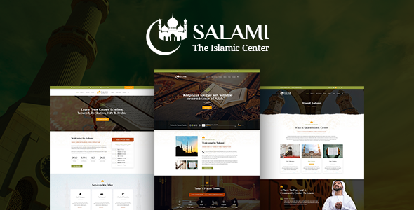 Download Salami – Islamic Center & Forum PSD Template | Free Nulled Scripts