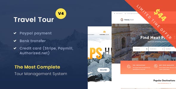 Travel Tour v4.1.0 - Tour Booking, Travel Booking Theme