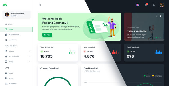 Minimal v2.5.0 – Client & Admin Dashboard