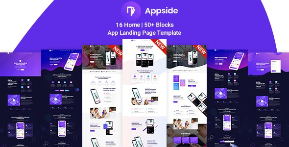 Appside v1.0 - App Landing Page