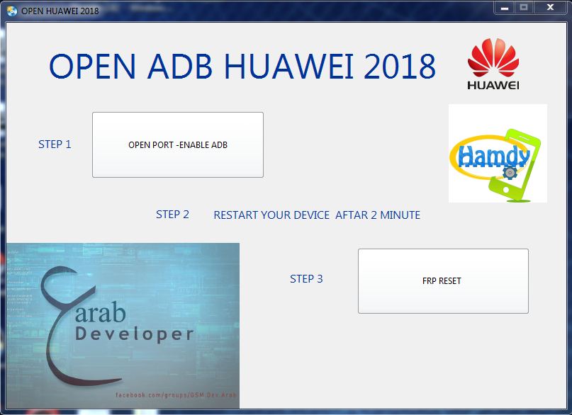 Open ADB Huawei 2018