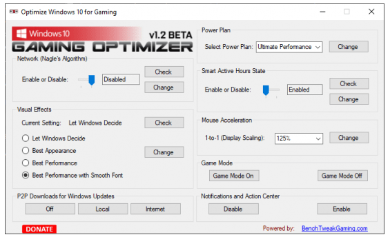 Download Optimize Windows 10 for Gaming 1.2 Beta [Latest]