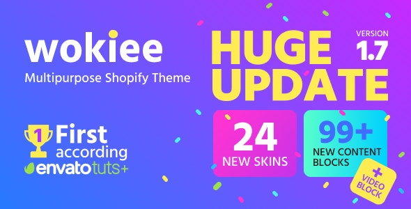 Wokiee v1.3.0 - Multipurpose Shopify Theme