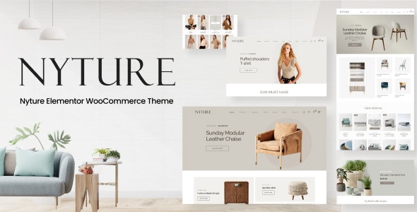 Nyture v1.0.2 - Elementor WooCommerce Theme