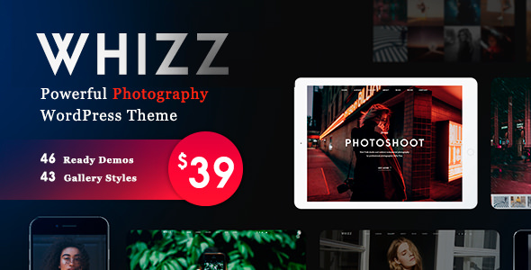 Download Whizz v1.3.9.16 – Photography WordPress for Photography | Free Nulled Scripts