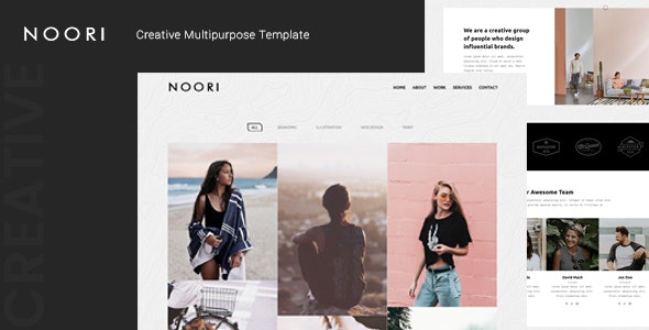 Noori v1.0 - Creative Multipurpose Template