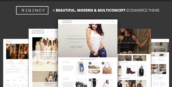 Regency v1.8.0 - A Beautiful & Modern Ecommerce Theme