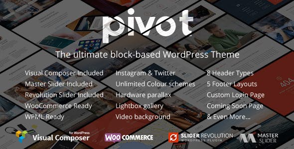 Pivot v1.4.25 - Responsive Multipurpose WordPress Theme
