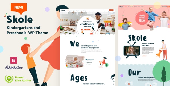 Skole v1.0 - School Kindergarten WordPress Elementor