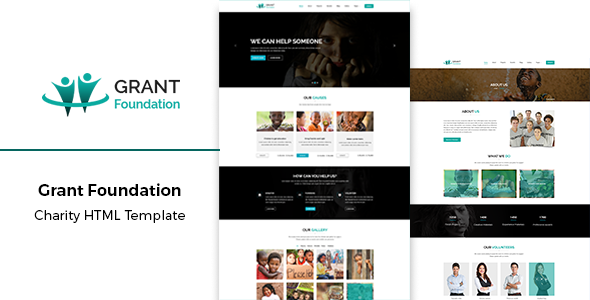 Grant Foundation - Nonprofit Charity HTML Template