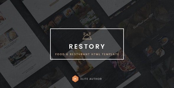 Restory v1.0 - Restaurant & Cafe HTML5 Template