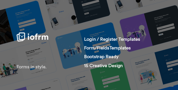 Download Iofrm – Login and Register Form Templates | Free Nulled Scripts