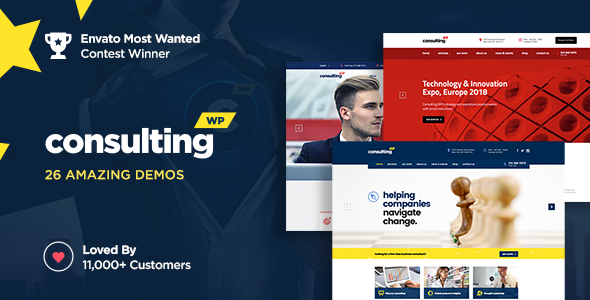 Consulting v4.1.7 - Business, Finance WordPress Theme