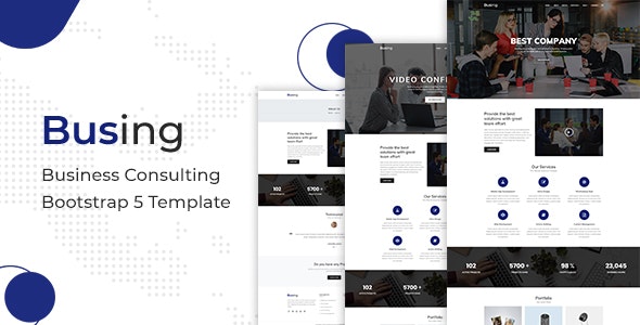 Busing v1.0 - Business Consulting Bootstrap 5 Template