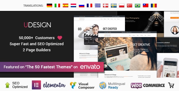 uDesign v3.4.8 - Responsive WordPress Theme