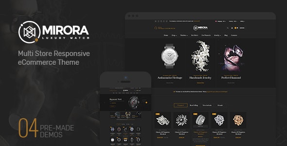 Mirora v1.1.2 - Watch & Luxury Store PrestaShop Theme