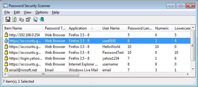 Download Password Security Scanner 1.65
