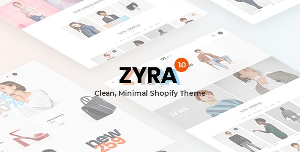 Zyra v1.0 - The Clean, Minimal Shopify Theme