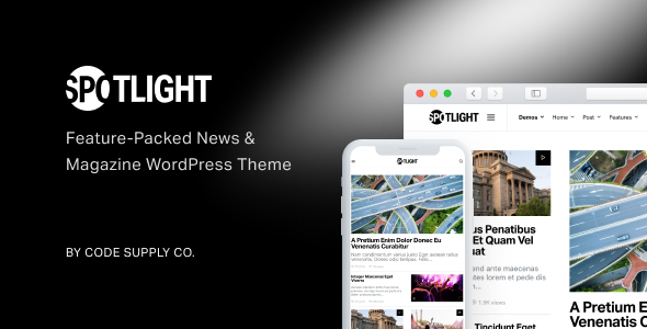 Spotlight v1.5.0 - Feature-Packed News & Magazine Theme