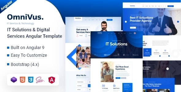Omnivus v1.0 - IT Solutions & Digital Services Angular Template
