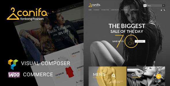 Canifa v2.6 - Fashion Responsive WooCommerce Theme