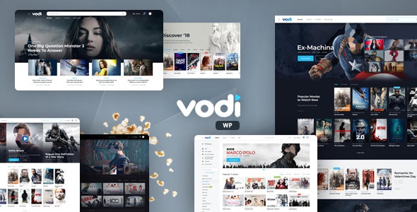 Vodi v1.2.1 - Video WordPress Theme for Movies & TV Shows