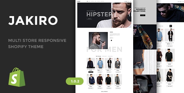 Jakiro v1.0.2 - Multi Store Responsive Shopify Theme