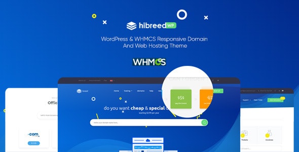 hibreed v1.0 - WordPress & WHMCS Hosting Theme