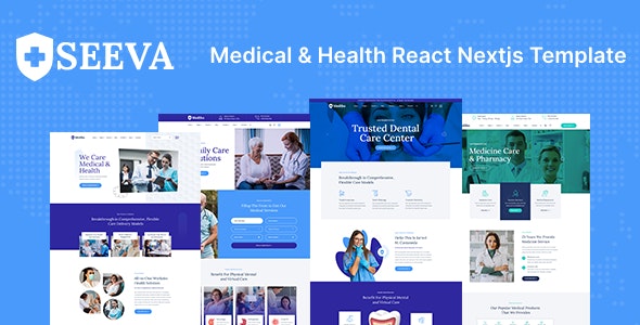 Download Seeva v1.0 – Medical & Healthcare Service React Next Template | Free Nulled Scripts
