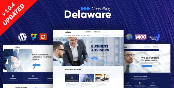 Delaware v1.0.5 - Consulting and Finance WordPress Theme