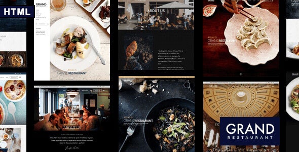 Grand Restaurant v1.0 - HTML Template