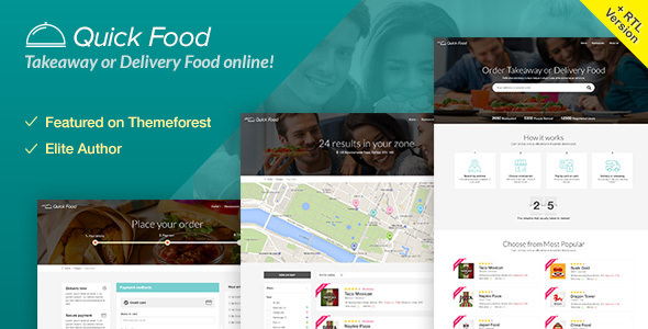 Download QuickFood v1.8 – Delivery or Takeaway Food Template | Free Nulled Scripts