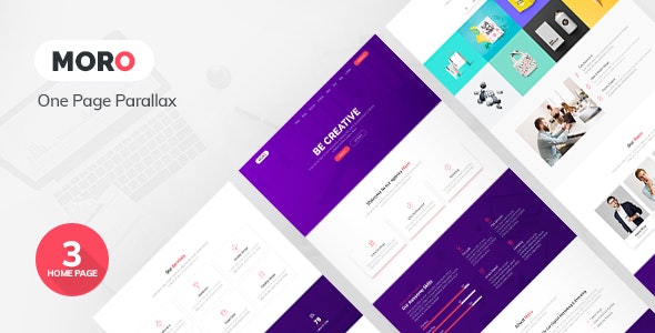Moro v1.0 - One Page Parallax