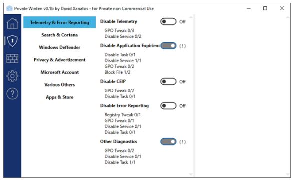 Download PrivateWin10 v0.85 + Portable [Latest]